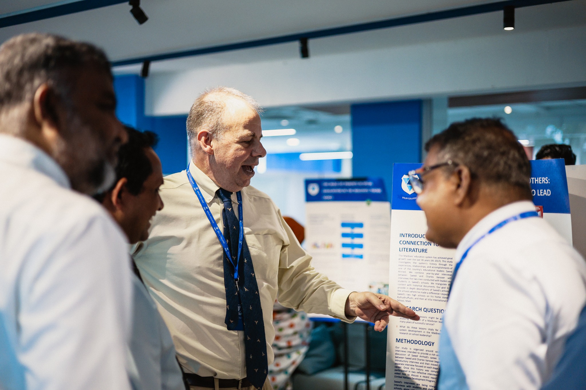 VILLA COLLEGE HOSTS FIRST RESEARCH POSTER FAIR 2024 IN THE MALDIVES