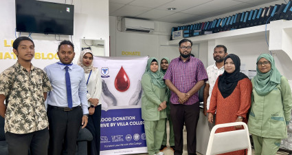 VILLA COLLEGE MARKS 16TH ANNIVERSARY WITH BLOOD DONATION DRIVE