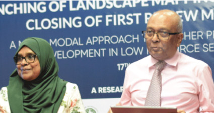 RESEARCH PROJECTS CLOSING CEREMONY OF THE FIRST REVIEW MEETING & LAUNCHING OF LANDSCAPE MAPPING STUDY REPORT